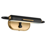 Caillier Picture Light - Black / Champagne Bronze