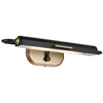 Caillier Picture Light - Black / Champagne Bronze
