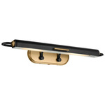 Caillier Picture Light - Black / Champagne Bronze