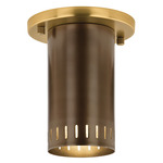 Ruehl Ceiling Light - Lacquered Bronze / Lacquered Brass
