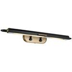 Caillier Picture Light - Black / Champagne Bronze