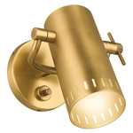 Ruehl Wall Sconce - Lacquered Brass
