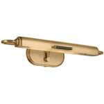 Caillier Picture Light - Lacquered Brass