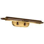 Caillier Picture Light - Lacquered Bronze / Lacquered Brass