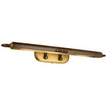 Caillier Picture Light - Lacquered Bronze / Lacquered Brass
