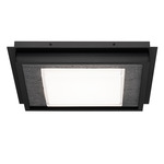 Grandstand Ceiling Light - Black / Basalt Stone
