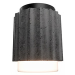 Caviar Color-Select Ceiling Light - Black / Basalt Stone