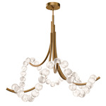 Parel Ceiling Light - Aged Brass / Alabaster