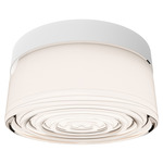 Tuck Outdoor Color-Select Ceiling Light - White