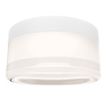 Tuck Outdoor Color-Select Ceiling Light - White