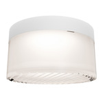 Tuck Outdoor Color-Select Ceiling Light - White