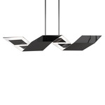 Lyris Color-Select Linear Pendant - Polished Black Nickel / Frosted