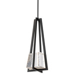 Karie Pendant - Black / Clear