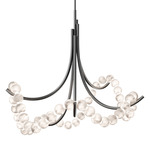 Parel Chandelier - Antique Nickel / Alabaster