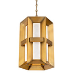 Austen Color-Select Pendant - Aged Brass