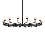 Glammis Chandelier - Black / Alabaster