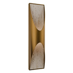 Kastlerock Color-Select Wall Sconce - Aged Brass / Beige Travertine