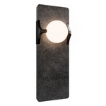Okemo Color-Select Wall Sconce - Black / Basalt Stone