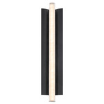 Rapper Wall Sconce - Black / Hazy