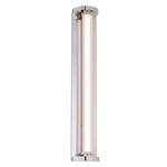 Iconix Color-Select Bathroom Vanity Light - Polished Nickel / Clear