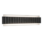 Magnate Color-Select Bathroom Vanity Light - Black / Basalt Stone