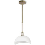 Brooklyn Pendant - Champagne / Oak / Milk