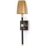 Spencer Wall Sconce - Black Marble / Brass