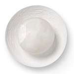 Capri Wall Sconce - White / Alabaster