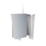 Levis LED Pendant - Brushed Aluminum / Brushed Aluminum