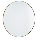 Round Mirror - Gold / Mirror