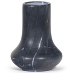Jasper Marble Vase - Black