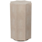 Marilyn Shagreen Side Table - Ivory