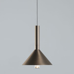 Alpha Pendant - Metallic Bronze