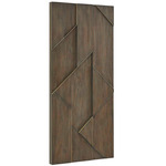 Hanoi Wood Wall Panel - Brass / Walnut
