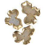 Lumina Wall Decor Set of 3 - Antique Gold