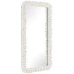 Barnacle Mirror - White / Clear