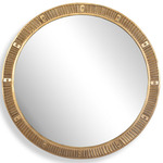 Heart Of Gold Mirror - Gold / Clear