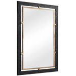 Guerra Mirror - Dark Bronze / Antique Brass / Clear