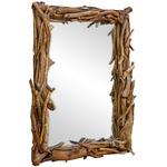 Rooted Mirror - Natural / Clear