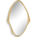 Aster Mirror - Antique Gold / Clear