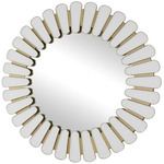 Miran Mirror - Antique Gold / White / Clear