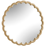 Cerrito Mirror - Ivory / Clear