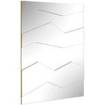 Fracture Mirror - Gold / Clear