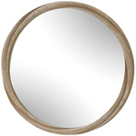 Landry Mirror - Woodtone / Clear
