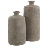 Terrene Vase Set of 2 - Brown