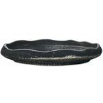 Stardust Ripple Indoor / Outdoor Bowl - Black