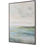 Awakening Hand Painted Canvas - Walnut / Multicolor