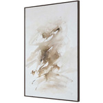 Still Moving Hand Painted Canvas - Walnut / Multicolor