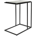 Mateo Accent Table - Black / Clear
