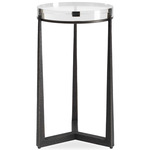 Midas Accent Table - Dark Bronze / Clear